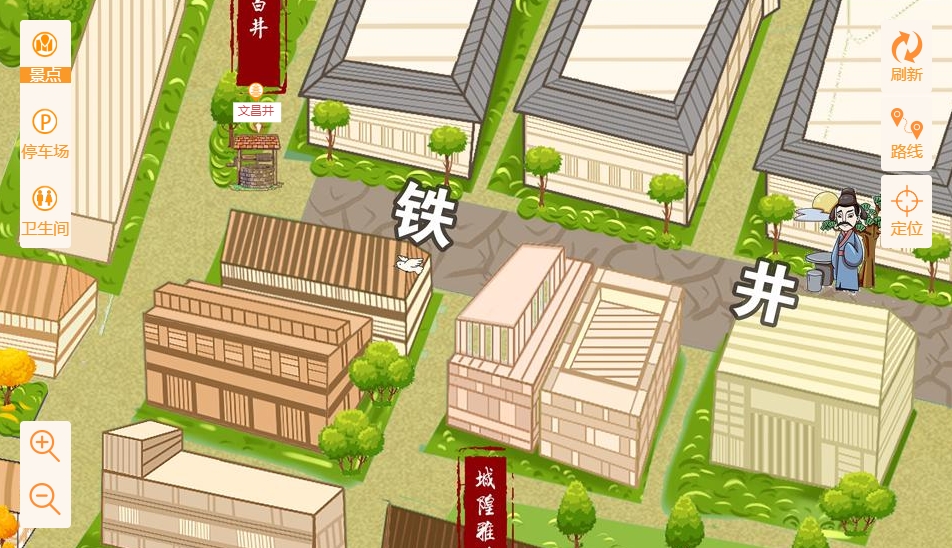 巴南智慧景区：手绘地图与语音导览的完美融合